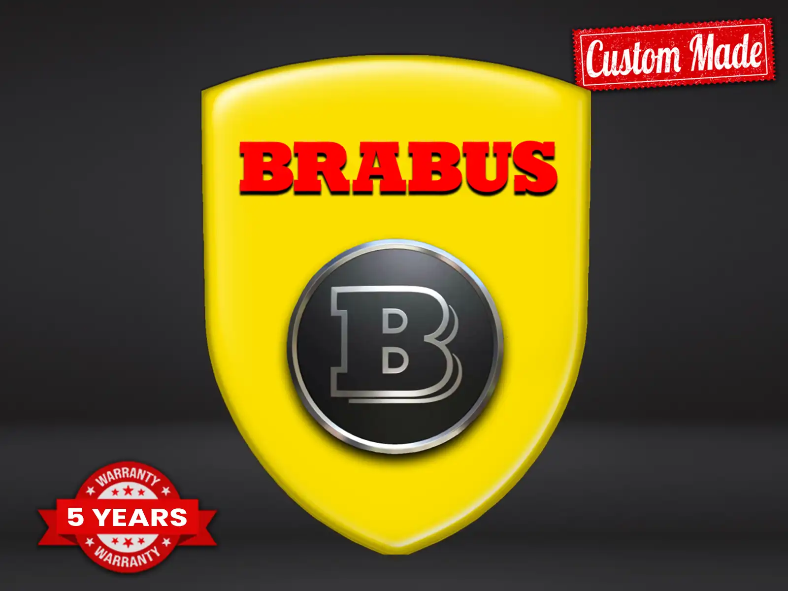Brabus Autosticker Edition Hochwertig Professionell